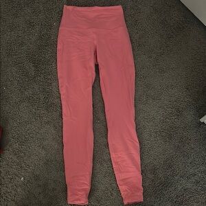 Lululemon Sakura Pink High-Waisted Leggings